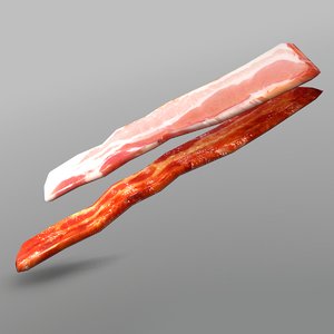 bacon ready games 3D model