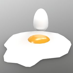 3D model egg ready games