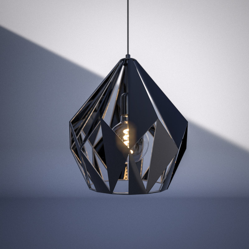 Pendant lamp 3D model TurboSquid 1289415