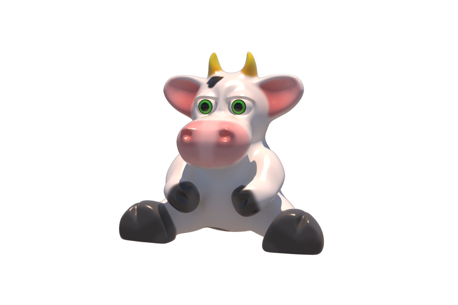 牛3d模型