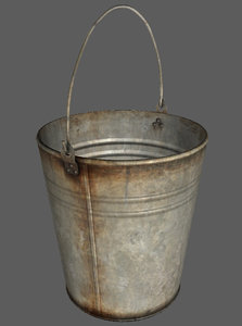 3D metal buckets model