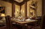 scene living dining room 3D model