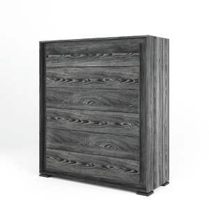 chest drawers d 3D model