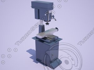 3D vertical drilling milling machine