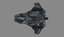 space fighter 3D model