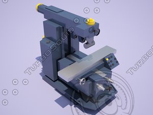 horizontal milling machine 6p82sh 3D model