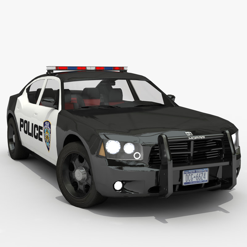 3D police car - TurboSquid 1291047