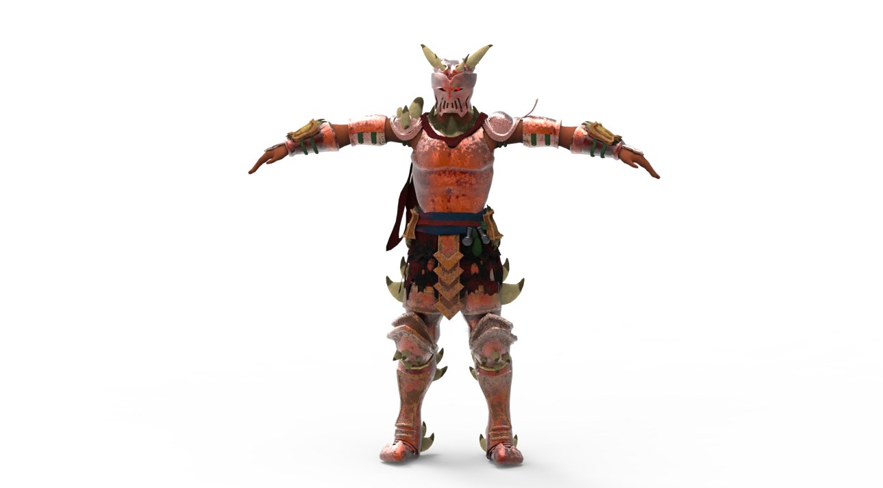 3d Model Dragon Knight Turbosquid