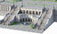 historic united states capitol building 3D model