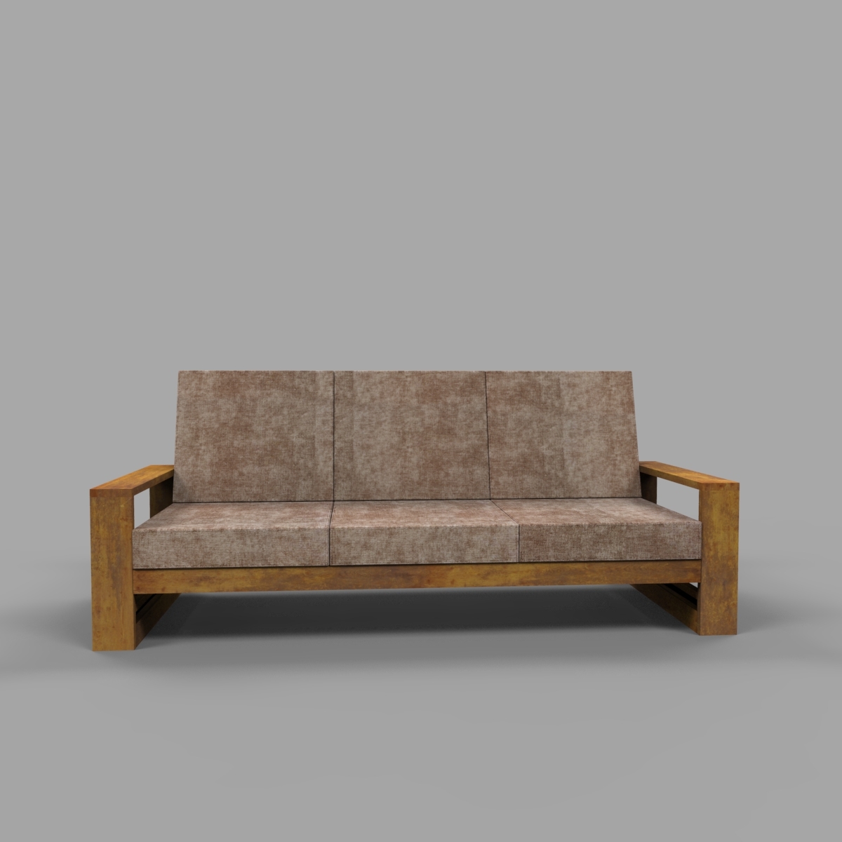 Modelo Sofá De Madera Lowpoly Turbosquid 1291183 Modelo Sofá De Madera Lowpoly