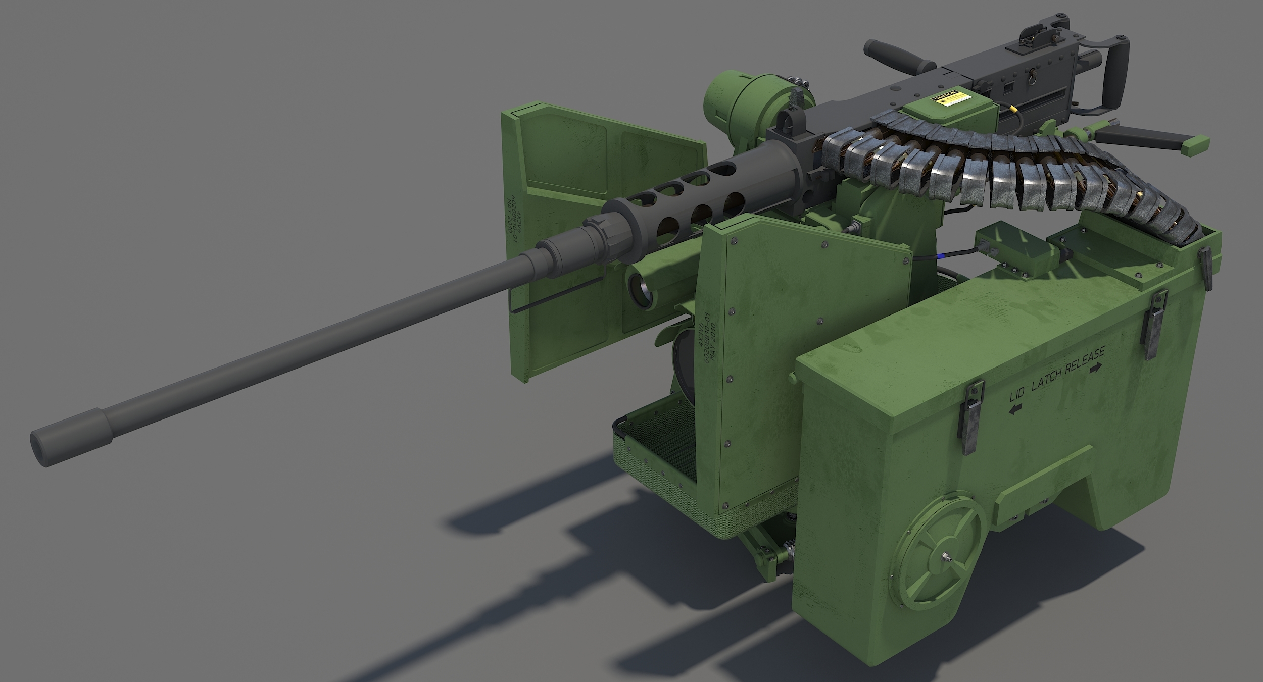 M153 crows ii - 3D model - TurboSquid 1291434