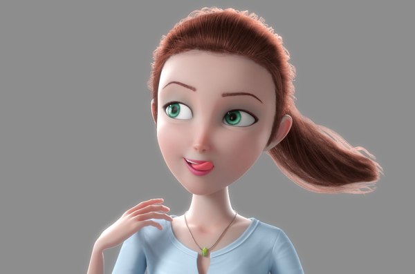 3D cartoon family rigged character - TurboSquid 1291435