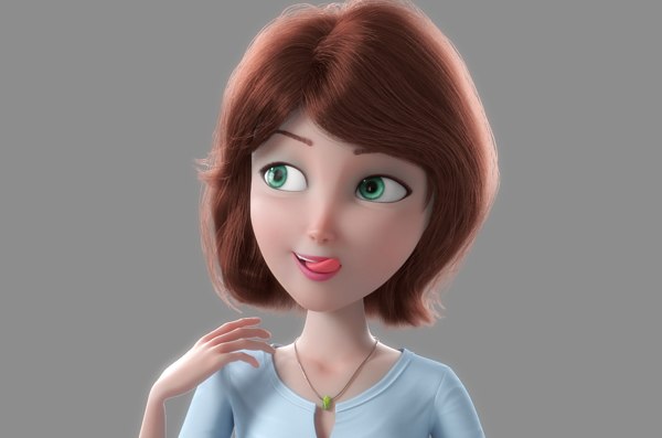 3D cartoon family rigged character - TurboSquid 1291435