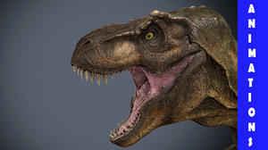 tyrannosaurus 3D model