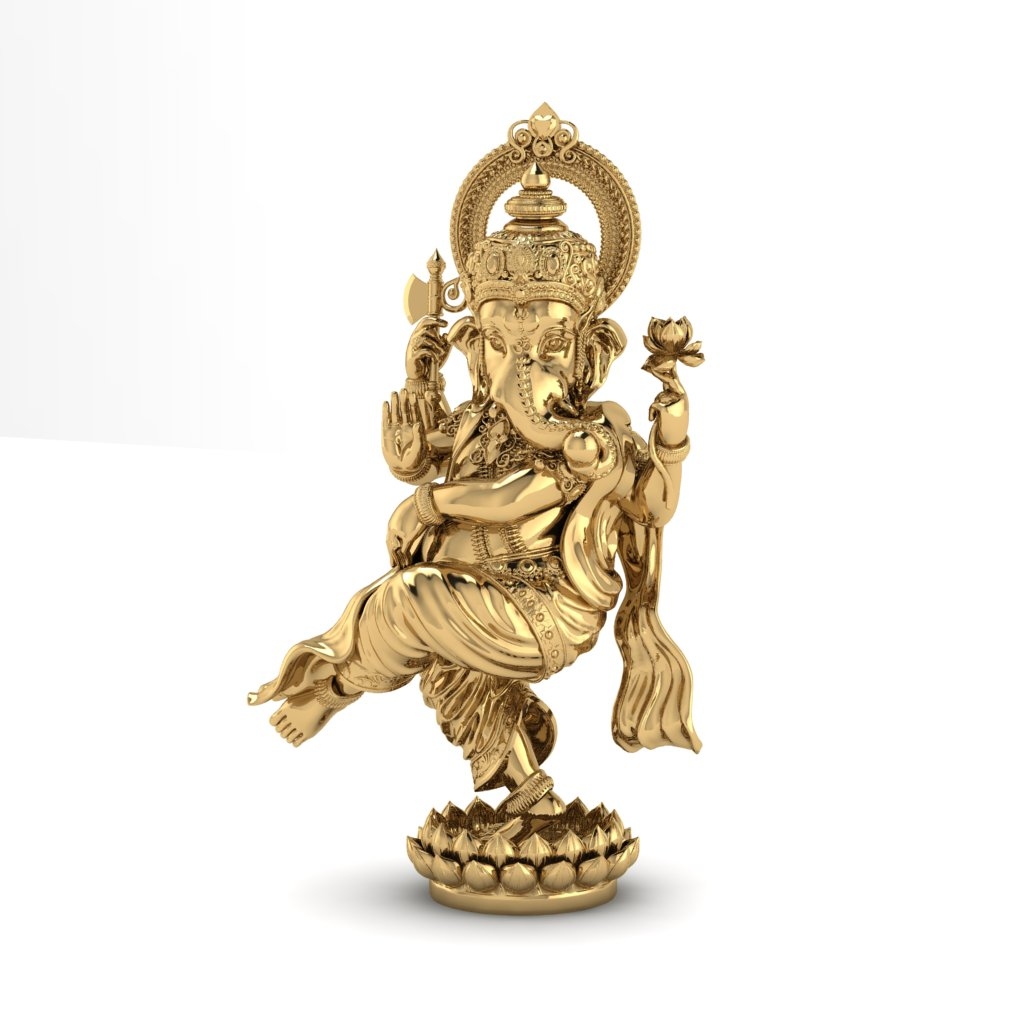 3D lord ganesha TurboSquid 1291560