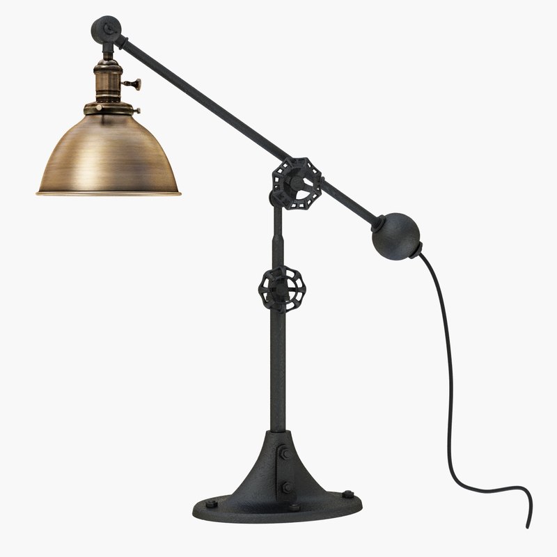 3d Lamp Restoration Hardware Turbosquid 1291629 3d Lamp Restoration Hardware