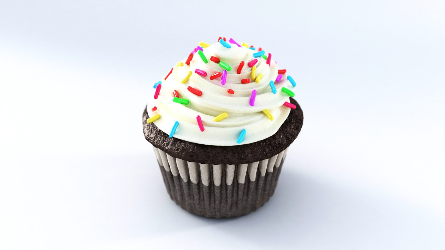 Cupcake modell 3D model - TurboSquid 1291769