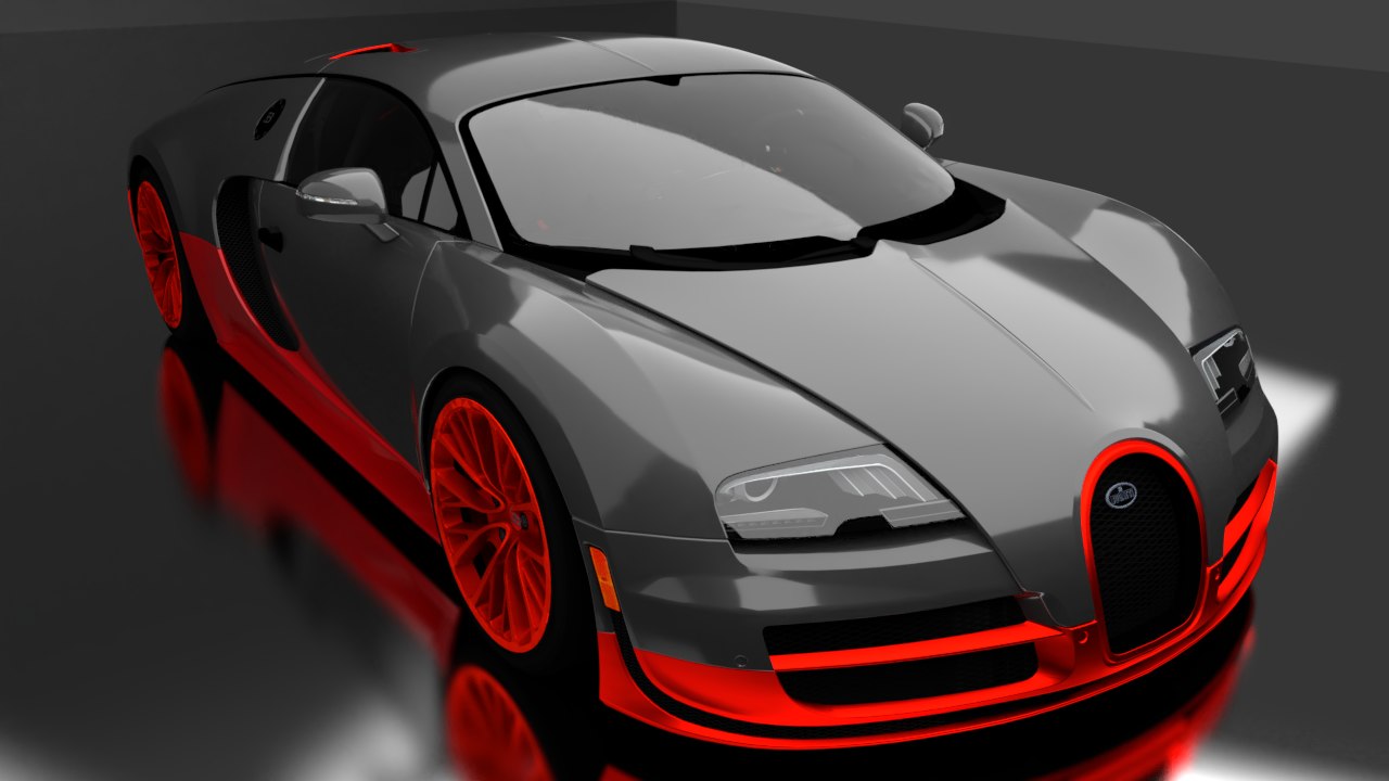 Bugatti veyron 16 3D model - TurboSquid 1291810