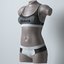 3D lingerie mannequin