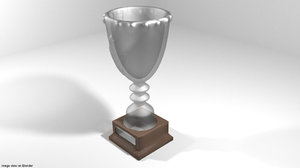 goblet trophy 3D model