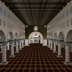 aqsa mosque 3D model