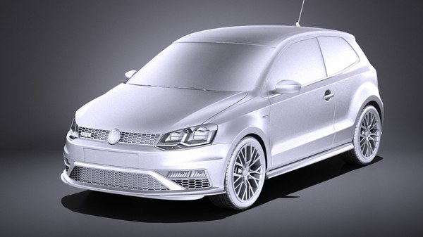 3d Model 2015 Volkswagen Gti - Turbosquid 1292662