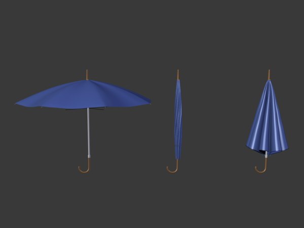 Umbrella blender 3D model - TurboSquid 1292886