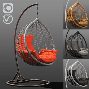 3D chair acapulco 4 colors