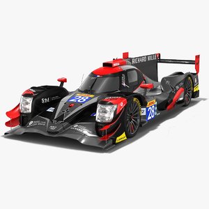 3D tds racing oreca 07 model