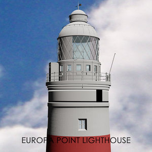 europa point lighthouse gibraltar model