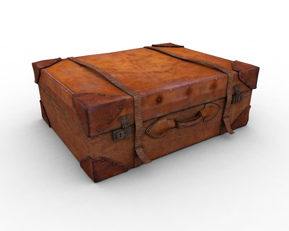 suitcase 3d model c4d
