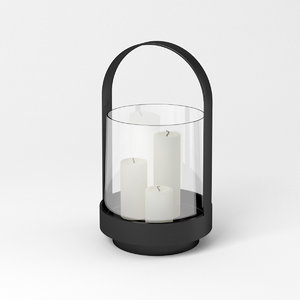 3D lantern storm light lambert model
