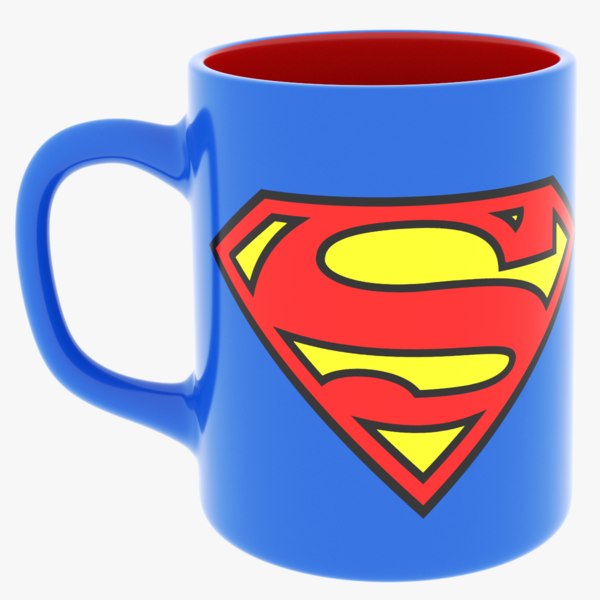 3D coffee mug model