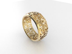 3D jewellery model