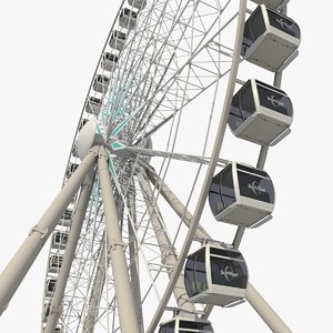 sky ferris wheel 3D