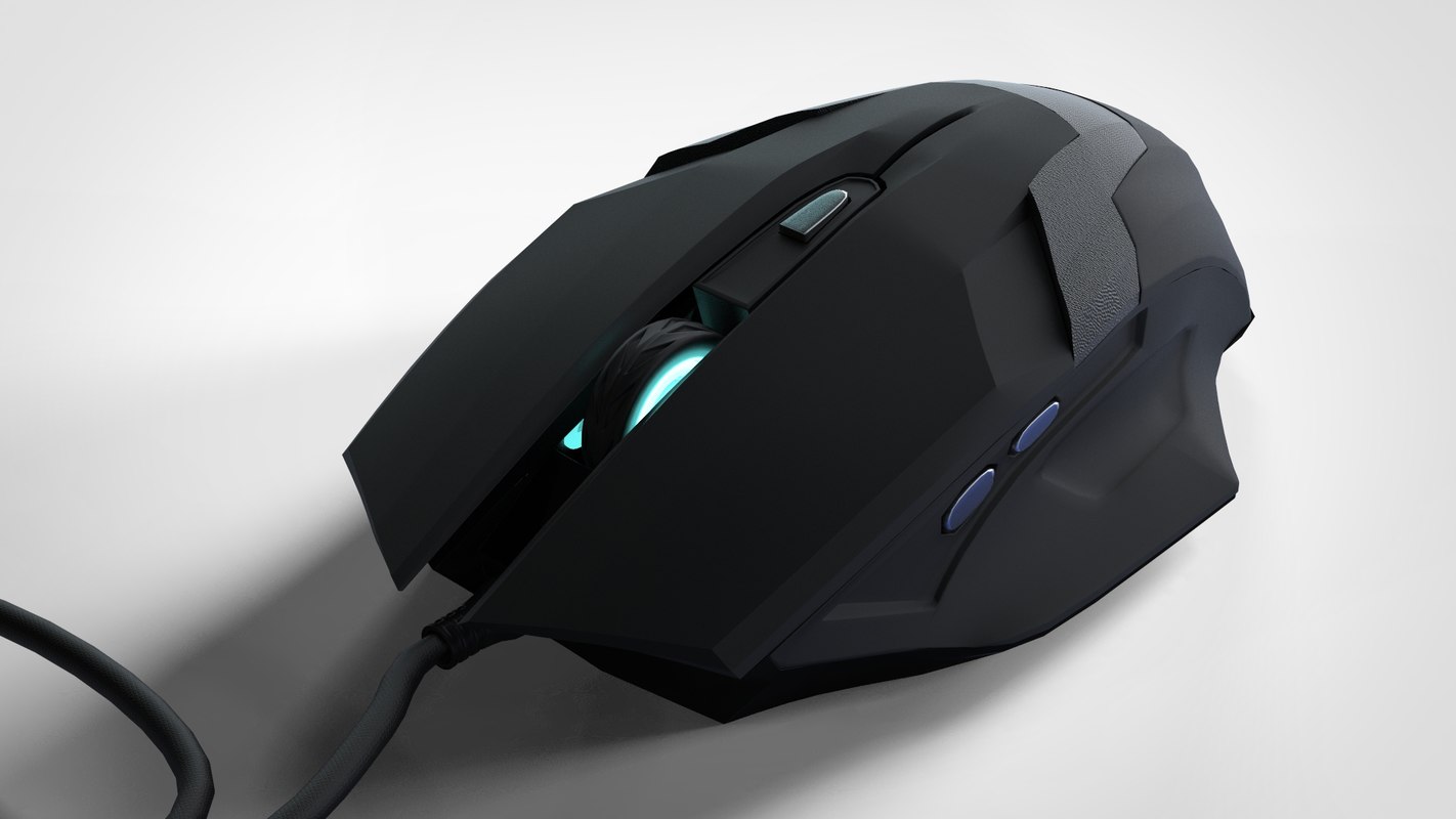 3D gaming mouse pc - TurboSquid 1293457