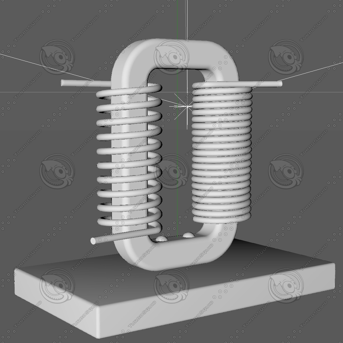 3D Schematically Transformator TurboSquid 1293484