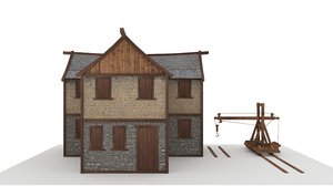 storage unit medieval model