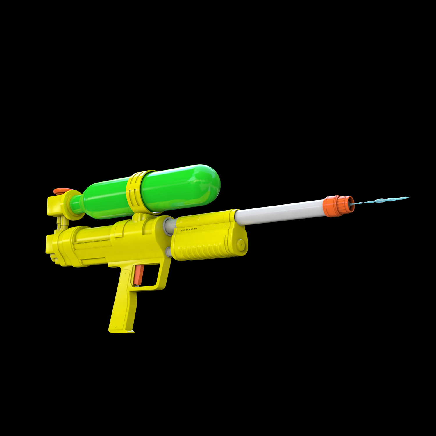 Toy Squirt Gun 3d Model Turbosquid 1293786