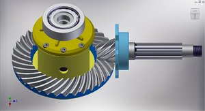 3D gear differential