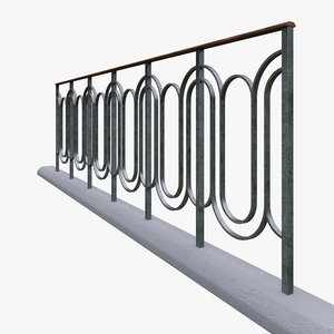 3D architectural railing