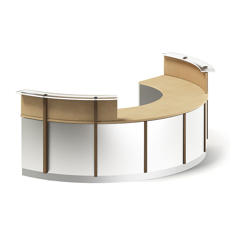 Reception desk 3D model - TurboSquid 1293941
 Reception 3d Model