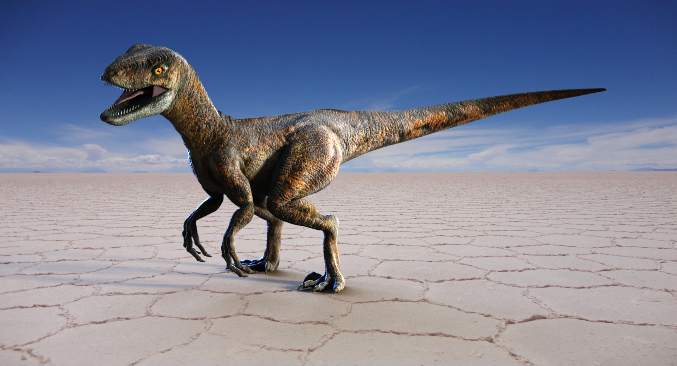 giant velociraptor