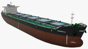 3D model cargo ship hispanic g