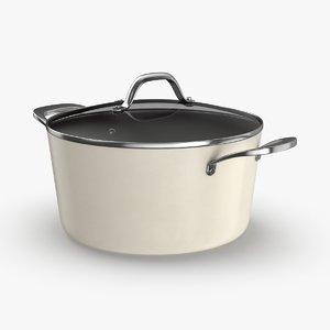 contemporary-cookware---soup-pot 3D model