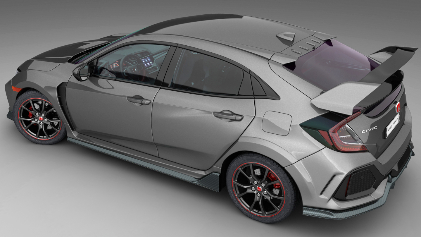 Honda civic type r 3D - TurboSquid 1294284