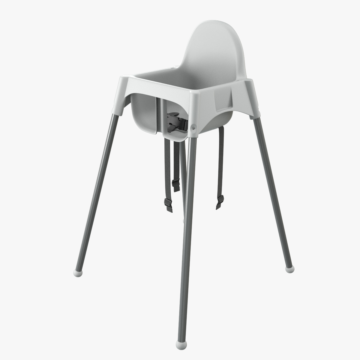 Cadeira alta IKEA Antilop Modelo 3D - TurboSquid 1294751