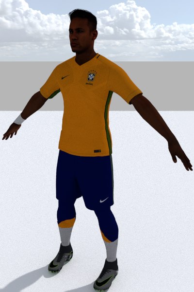 3D neymar games model