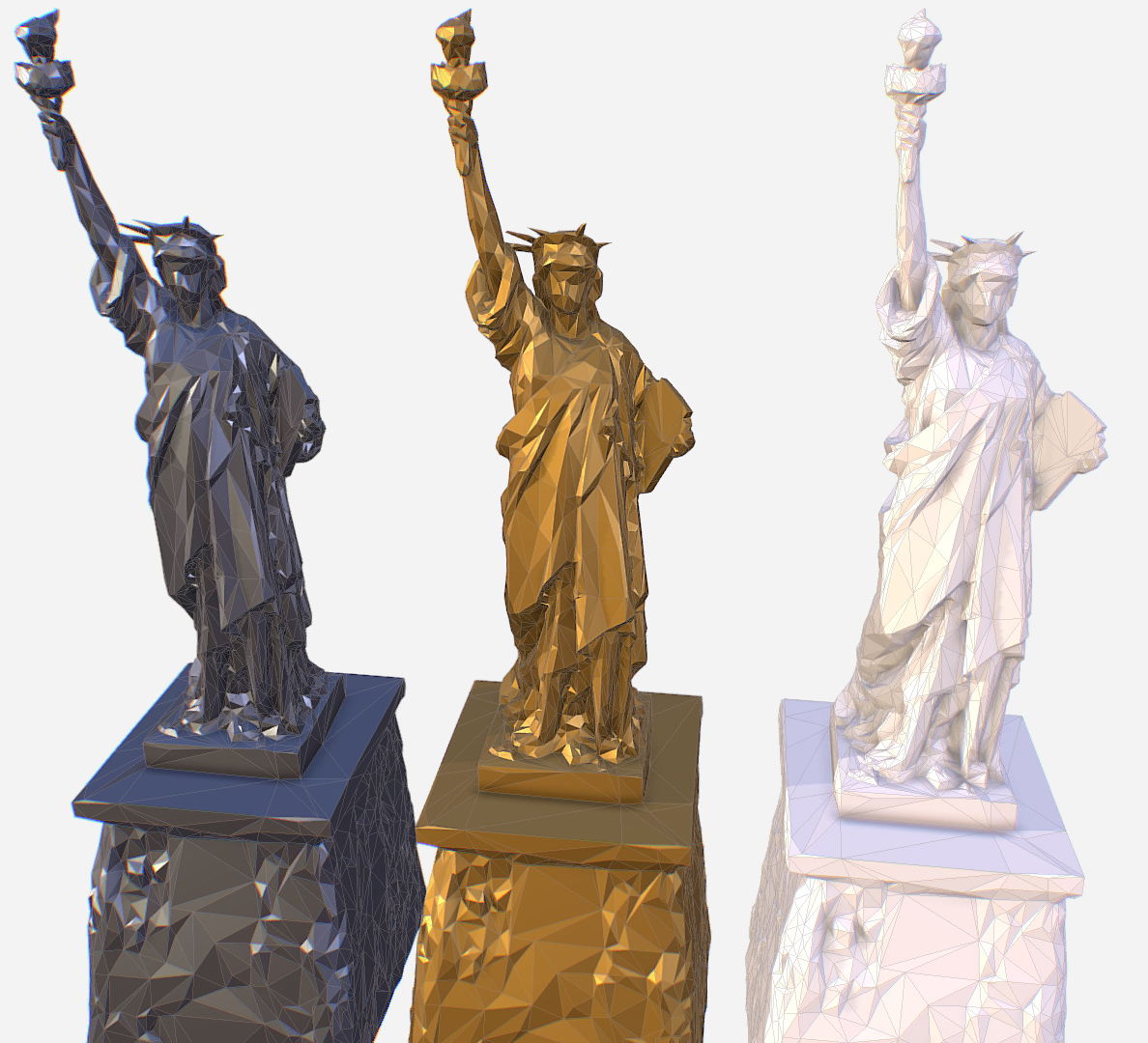 3D art statue liberty model - TurboSquid 1294793