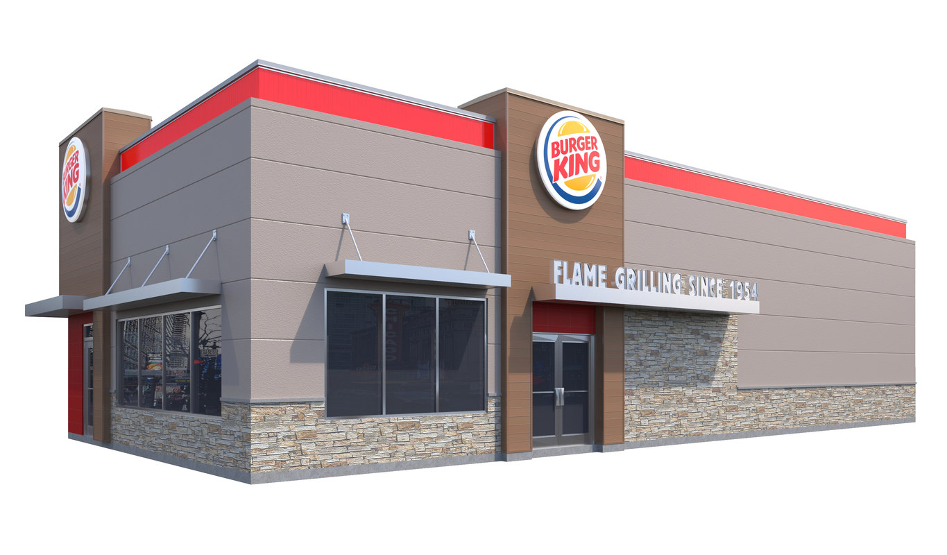 Burger king 3D model - TurboSquid 1295118